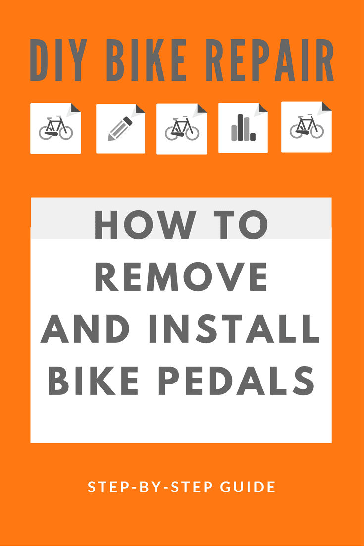 how to remove bike pedals