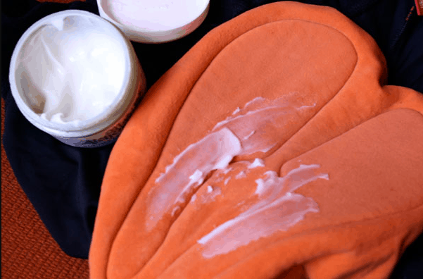 how to apply chamois cream