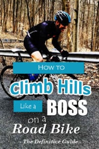 how to climb hills on a road bike