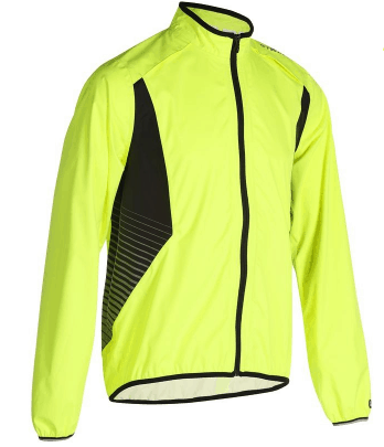 500 VISIBLE WATERPROOF CYCLING JACKET