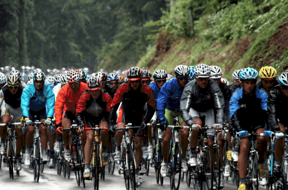 Cycling rain gear