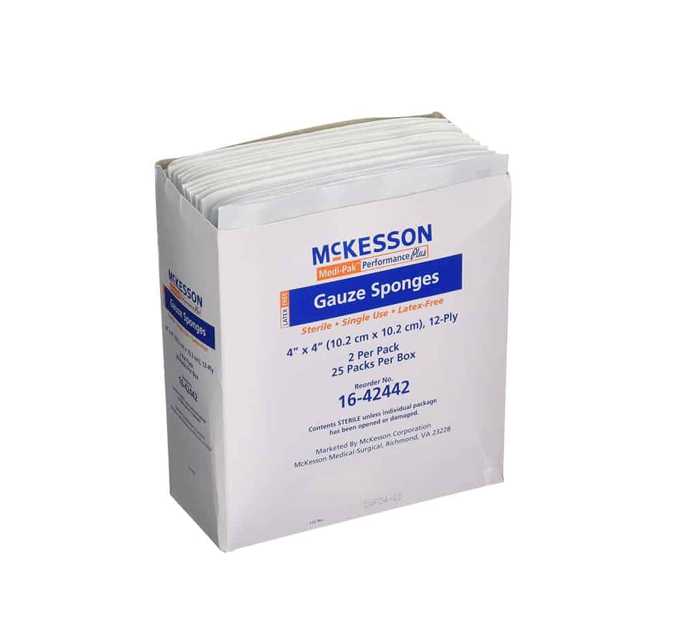 Mckesson Performance plus Gauze Sponge Cover Dressing Sterile | Amazon