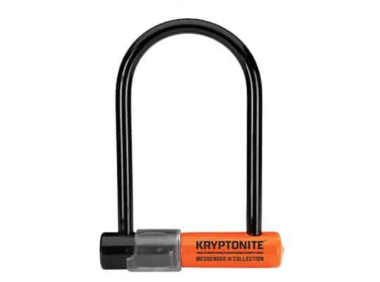 Kryptonite Messenger Mini Heavy Duty Bicycle U Lock Bike Lock, 3.75 x 6.5-Inch