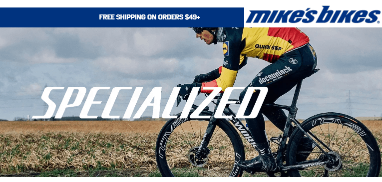 Mountain bikers rejoice: Specialized Bikes | Mike's Bike